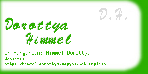 dorottya himmel business card